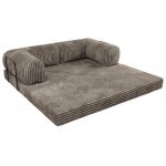 Sofa Orsetto - jasnobrązowy, sztruks