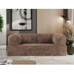 Sofa Orsetto - brązowy, sztruks