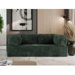 Sofa Orsetto - ciemnozielony, sztruks