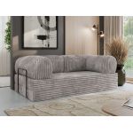 Sofa Orsetto - jasnoszary, sztruks
