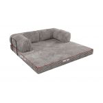 Sofa Orsetto - jasnoszary, sztruks