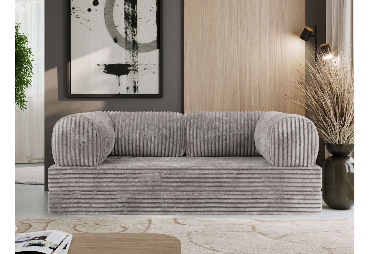 Sofa Orsetto - jasnoszary, sztruks