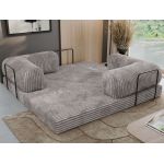 Sofa Orsetto - jasnoszary, sztruks