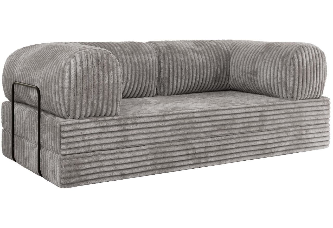 Sofa Orsetto - jasnoszary, sztruks