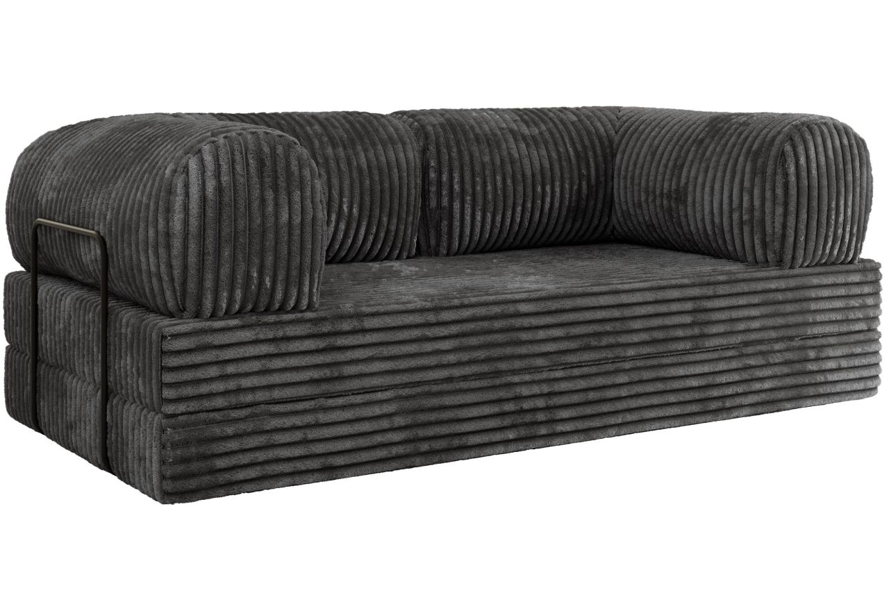 Sofa Orsetto - szary, sztruks