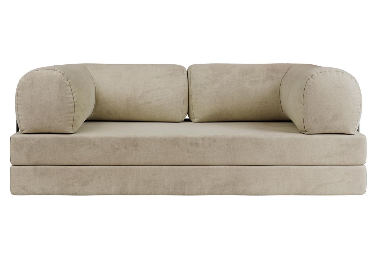 Sofa Orsetto - kremowy, welwet