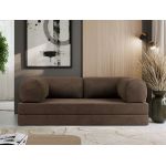 Sofa Orsetto - brązowy, welwet