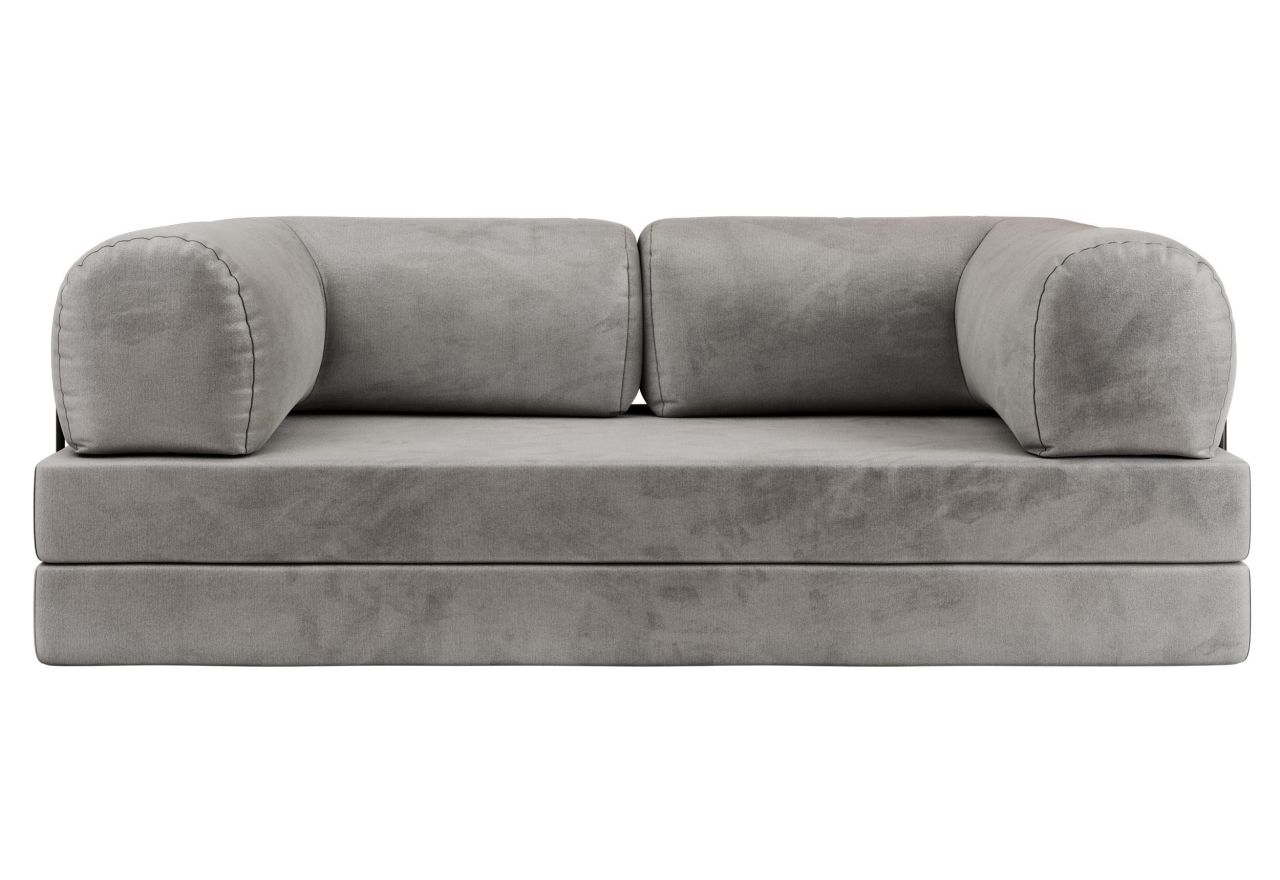 Sofa Orsetto - jasnoszary, welwet