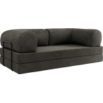 Sofa Orsetto - ciemnoszary, welwet
