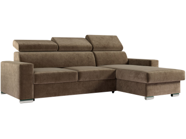 Narożnik FOX L - Monolith 09 - brązowy - OUTLETU