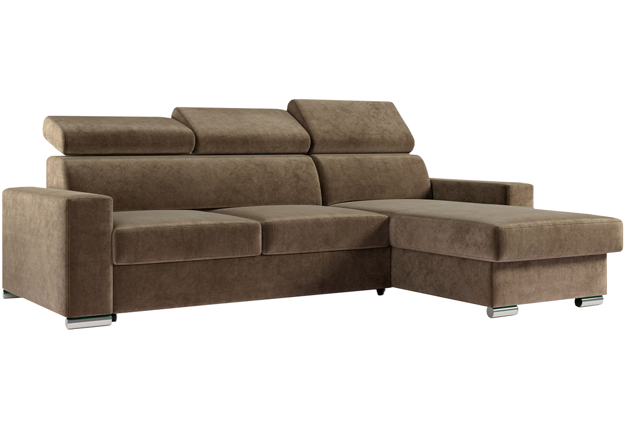 Narożnik FOX L - Monolith 09 - brązowy - OUTLETU