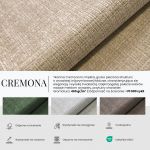 Narożnik CALENO L - strona lewa - ciemnozielony, szenil grubo tkany