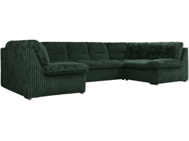 Narożnik COMODO U - Tilia 39 - zielony - OUTLETU