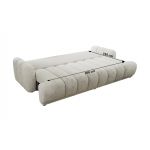 Sofa ACCORIDO - kremowy, szenil grubo tkany