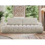 Sofa ACCORIDO - kremowy, szenil grubo tkany