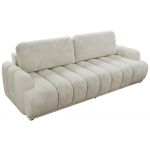 Sofa ACCORIDO - kremowy, szenil grubo tkany