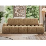 Sofa ACCORIDO - jasnobrązowy, szenil grubo tkany