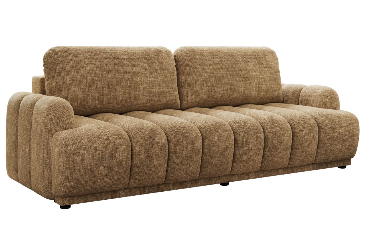 Sofa ACCORIDO - jasnobrązowy, szenil grubo tkany