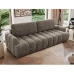 Sofa ACCORIDO - brązowy, szenil grubo tkany