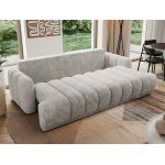 Sofa ACCORIDO - jasnoszary, szenil grubo tkany