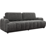 Sofa ACCORIDO - ciemnoszary, szenil grubo tkany