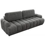 Sofa ACCORIDO - ciemnoszary, szenil grubo tkany