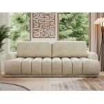 Sofa ACCORIDO - kremowy, welwet