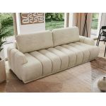 Sofa ACCORIDO - kremowy, welwet