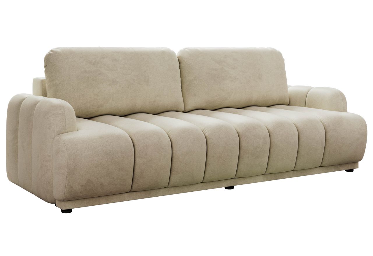 Sofa ACCORIDO - kremowy, welwet