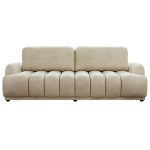 Sofa ACCORIDO - kremowy, welwet