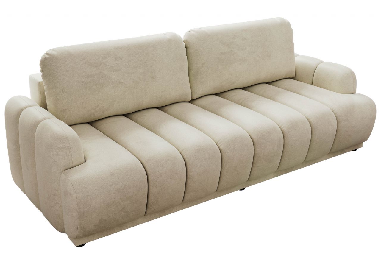 Sofa ACCORIDO - kremowy, welwet