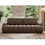 Sofa ACCORIDO - brązowy, welwet