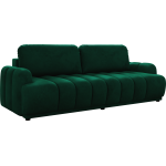 Sofa ACCORIDO - ciemnozielony, welwet