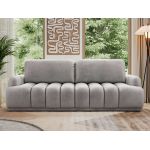 Sofa ACCORIDO - jasnoszary, welwet