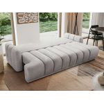 Sofa ACCORIDO - jasnoszary, welwet