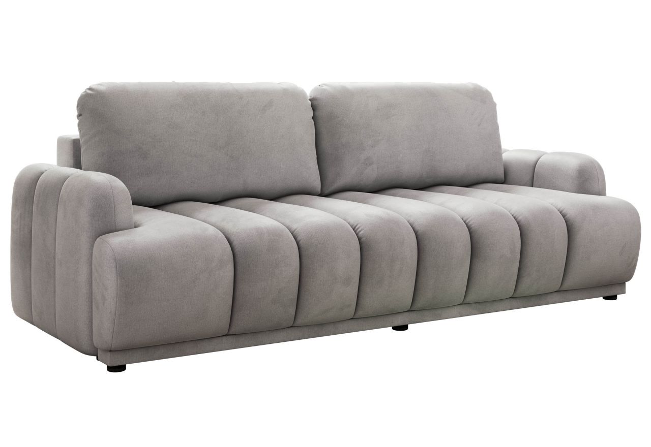 Sofa ACCORIDO - jasnoszary, welwet