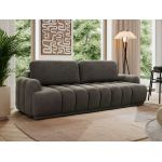 Sofa ACCORIDO - ciemnoszary, welwet
