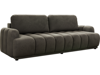 Sofa ACCORIDO - ciemnoszary, welwet