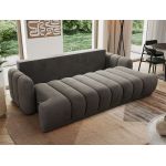 Sofa ACCORIDO - ciemnoszary, welwet