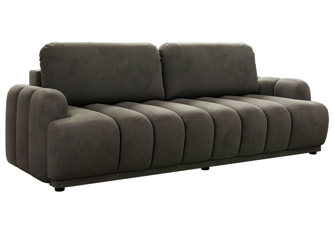 Sofa ACCORIDO - ciemnoszary, welwet