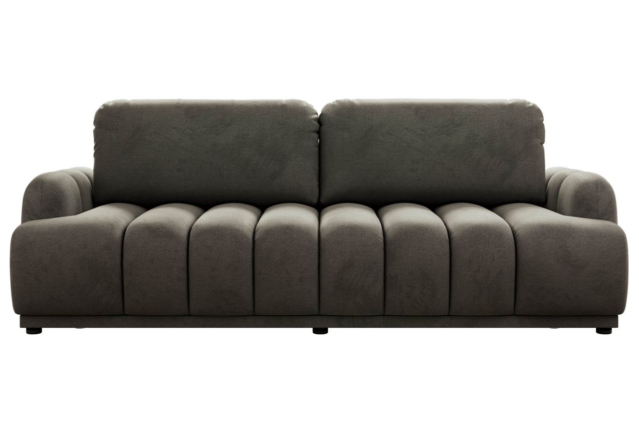 Sofa ACCORIDO - ciemnoszary, welwet