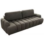 Sofa ACCORIDO - ciemnoszary, welwet