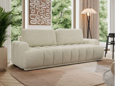 Sofa ACCORIDO - kremowy, struktura