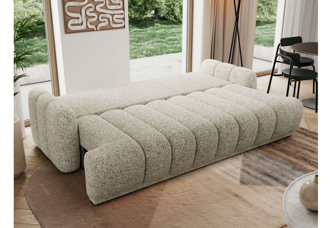 Sofa ACCORIDO - beżowy, struktura