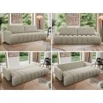 Sofa ACCORIDO - beżowy, struktura