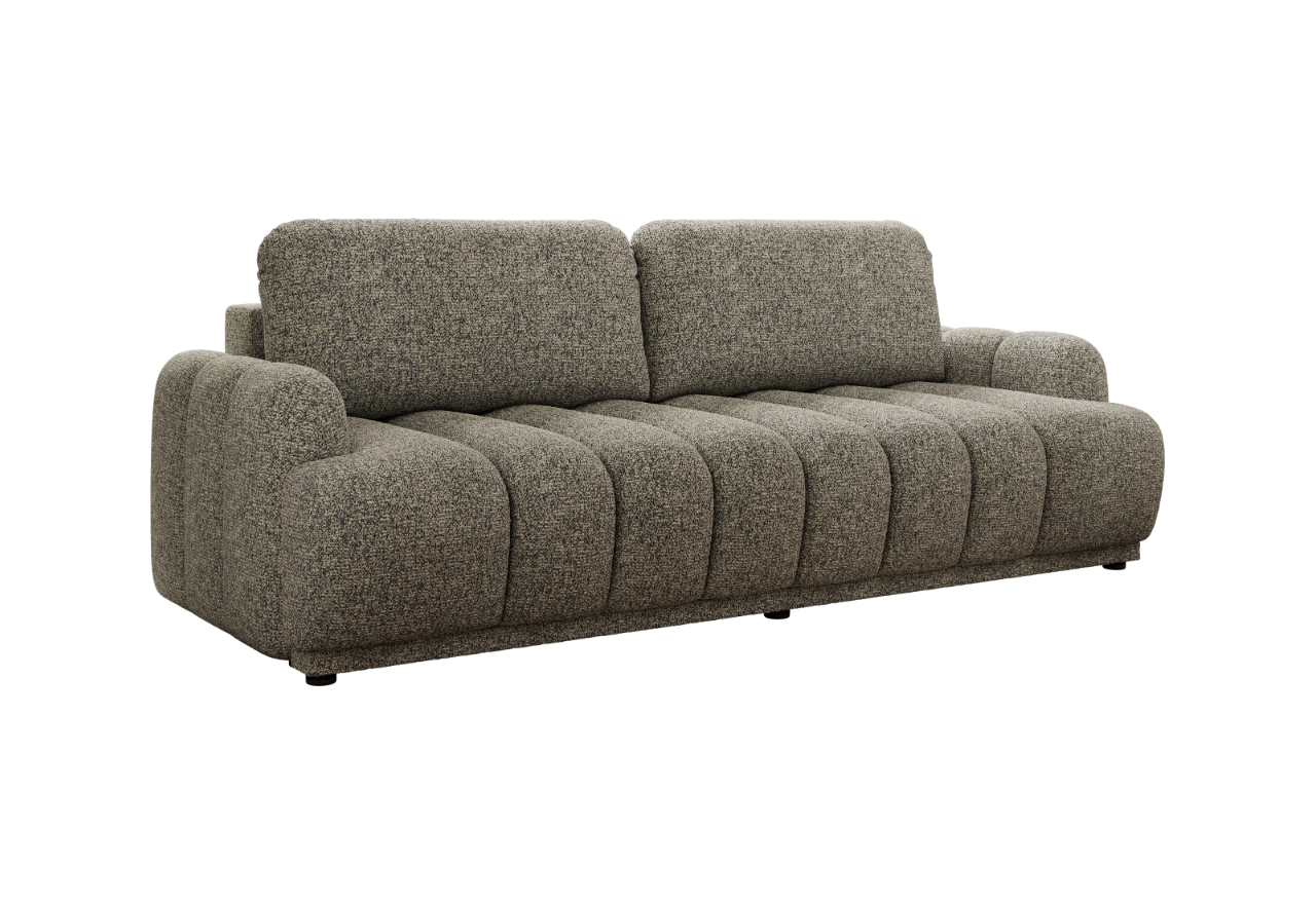 Sofa ACCORIDO - szary, struktura