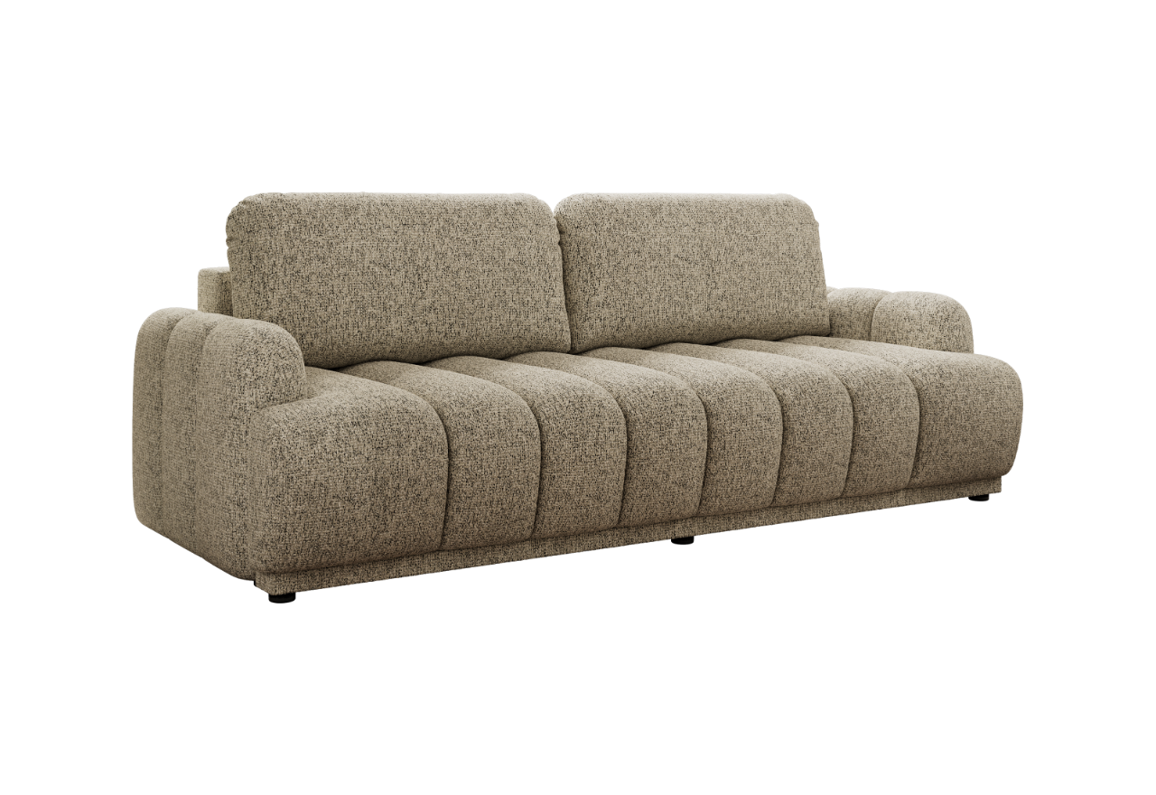 Sofa ACCORIDO - ciemnobeżowy, struktura