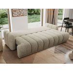 Sofa ACCORIDO - ciemnobeżowy, struktura