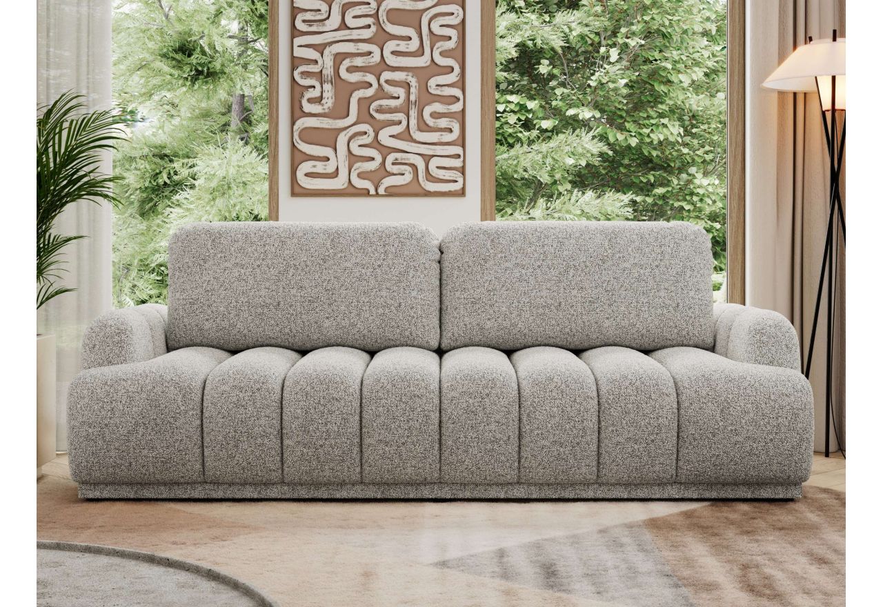 Sofa ACCORIDO - jasnoszary, struktura