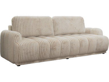 Sofa ACCORIDO - beżowy, sztruks